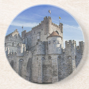 Castle of the Counts in Ghent Coaster
