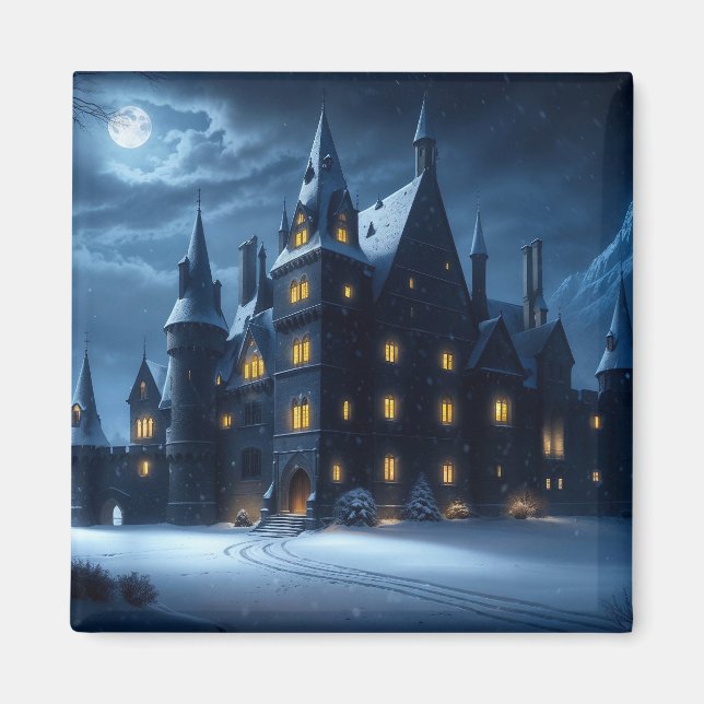 Castle of the Hollow Cold Night Magnet (Front)