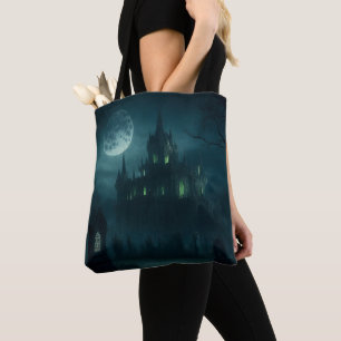 Castle of the Necromancer's Experiment Tote Bag
