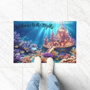 Castle of the Underwater Realm Doormat