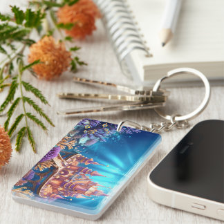 Castle of the Underwater Realm Key Ring