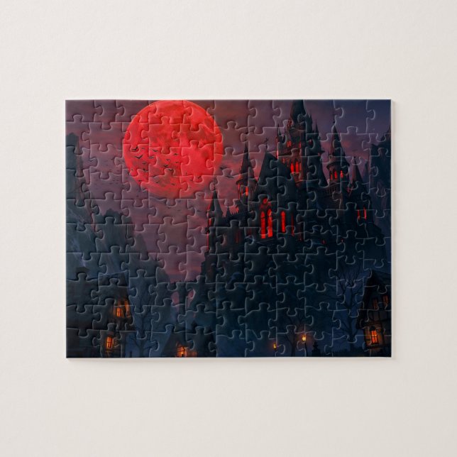 Castle of the Vampire's Blood Jigsaw Puzzle (Horizontal)