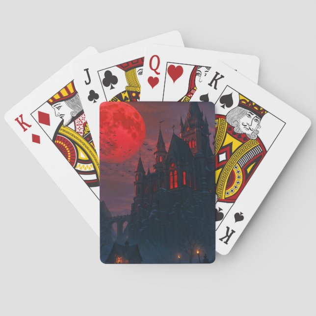 Castle of the Vampire's Blood Playing Cards (Back)
