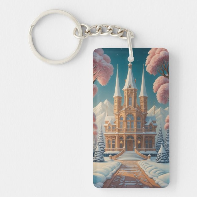 Castle of Whispering Dreams Key Ring (Front)