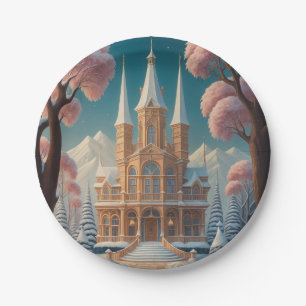 Castle of Whispering Dreams Paper Plate
