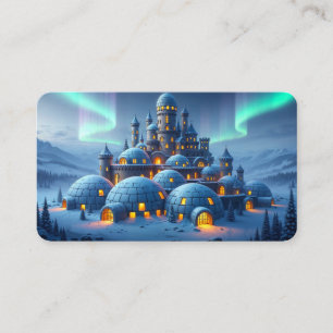 Castle of Winter Hearth Bookmark  Business Card