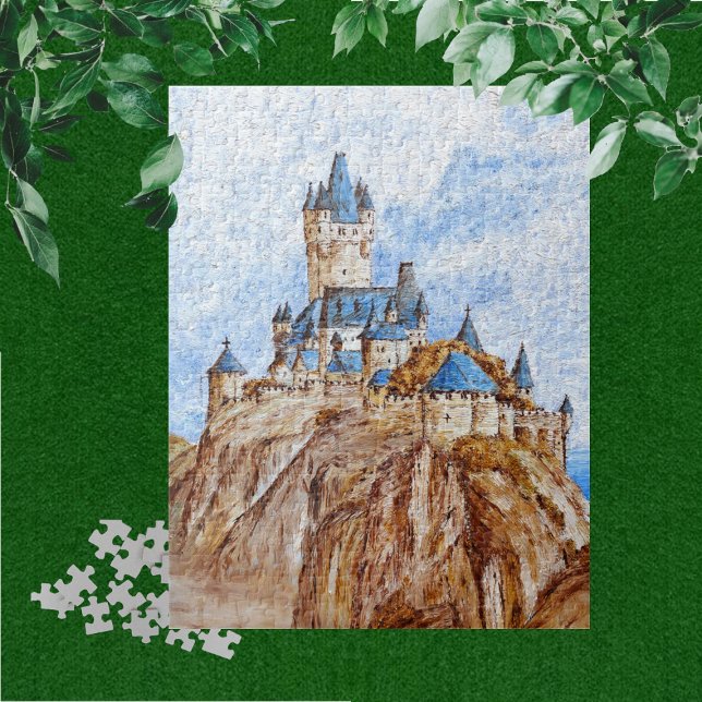 Castle on the River Rhine Jigsaw Puzzle (Creator Uploaded)