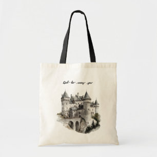 Castle Owl Be Seeing You Tote Bag