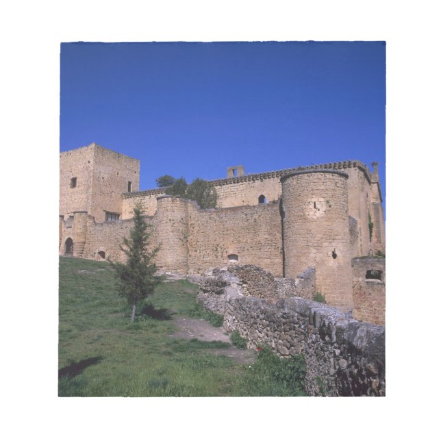 Castle Pedraza, Castile Leon, Spain Notepad (Front)