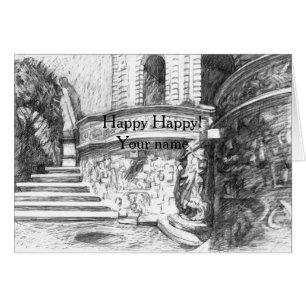 Castle pencilart Monochrome Black & White