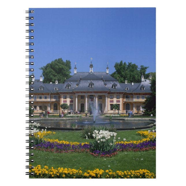 Castle Pillnitz, Dresden, Saxony, Germany Spiral Notebook (Front)