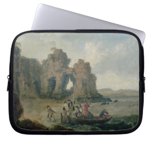 Castle Rock (Flatholm Island), Bristol Channel, 17 Laptop Sleeve