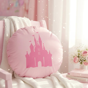 Castle Round Pillow