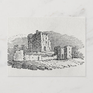 Castle Ruins Postcard