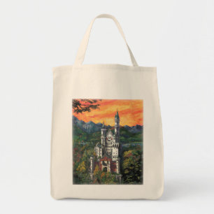 Castle Schloss Neuschwanstein Tote Bag
