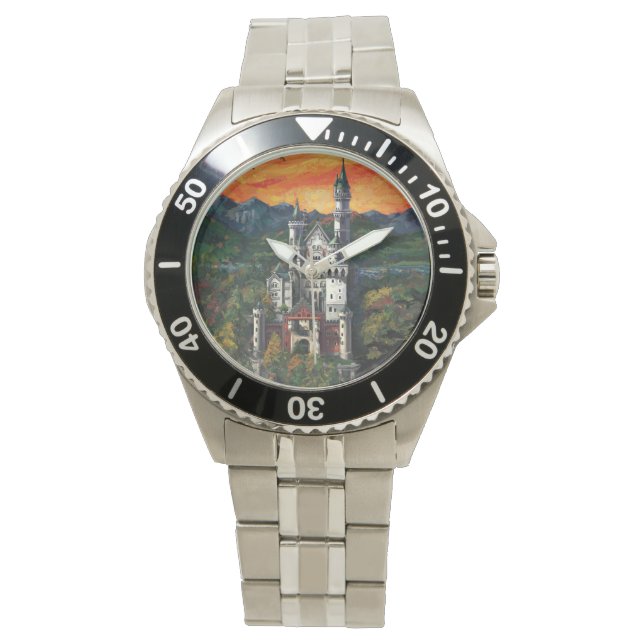 Castle Schloss Neuschwanstein Watch (Front)