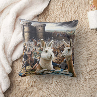 Castle Siege Tea Party Cushion