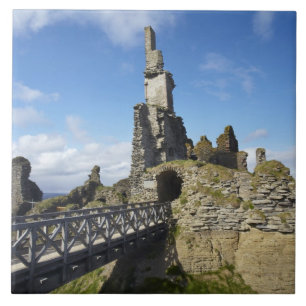 Castle Sinclair Girnigoe, Wick, Caithness, Tile