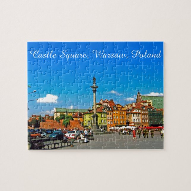 Castle Square, Warsaw, Poland Jigsaw Puzzle (Horizontal)