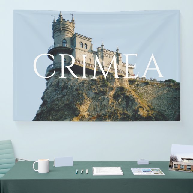Castle Swallow's Nest in Crimea Banner (Tradeshow)