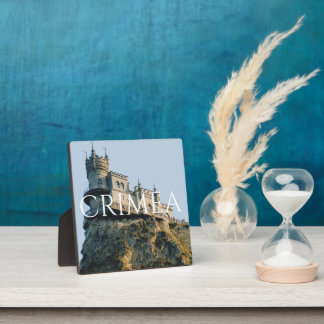 Castle Swallow's Nest in Crimea Plaque