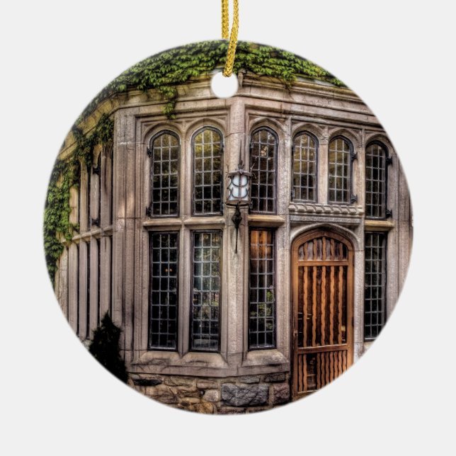 Castle - The Castle  Ceramic Tree Decoration (Front)