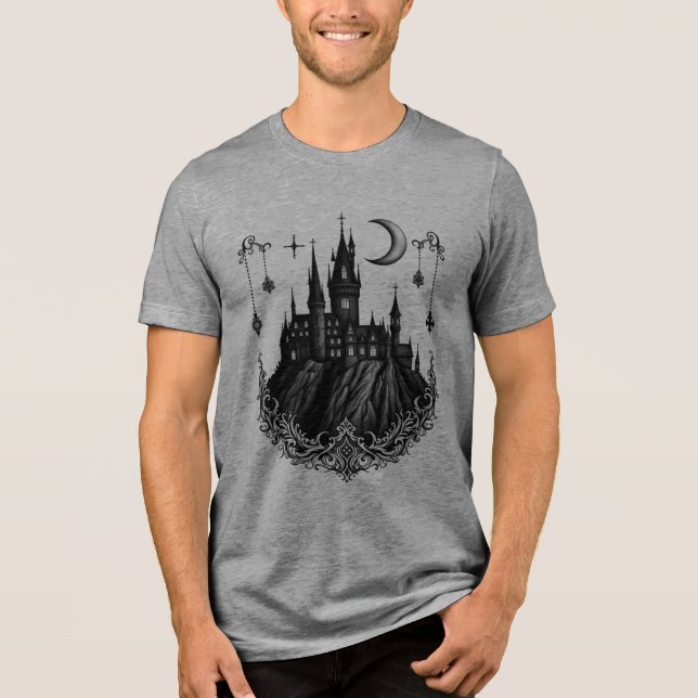 Castle Tri-Blend Shirt (Front)