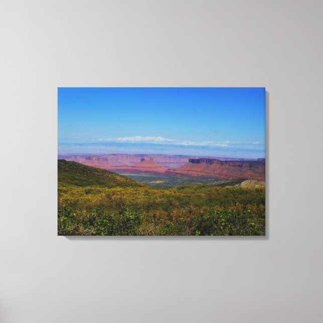 Castle Valley Canvas Print (Front)