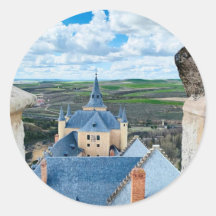 Castle View Sticker - Medieval Charm