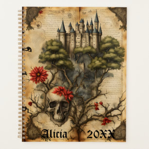 Castle with Skull Planner