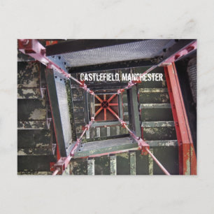 Castlefield Rusty Steps Postcard