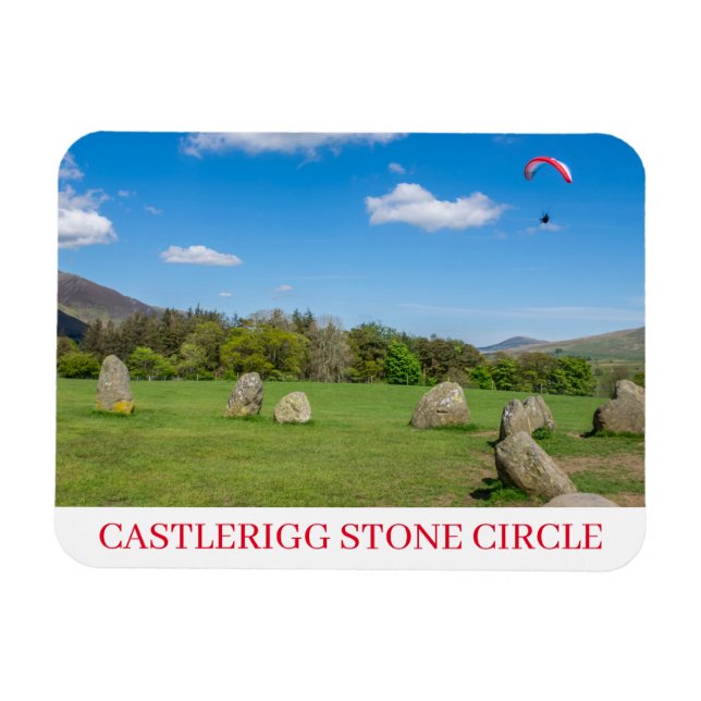 Castlerigg Stone Circle fridge magnet (Horizontal)