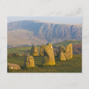 Castlerigg Stone Circle, Lake District, Cumbria, Postcard