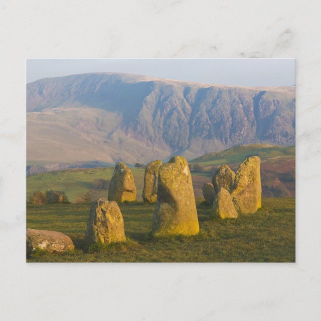 Castlerigg Stone Circle, Lake District, Cumbria, Postcard (Front)