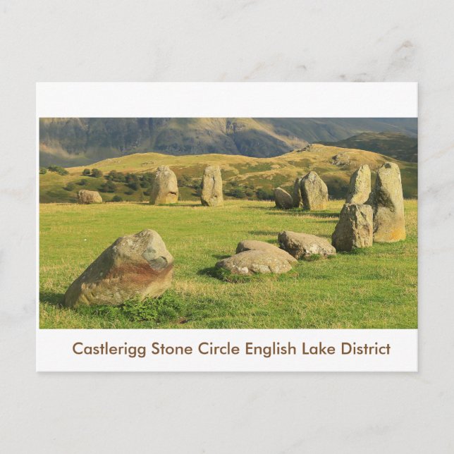 Castlerigg Stone Circle Postcard (Front)