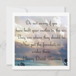 Castles in the Air Quote