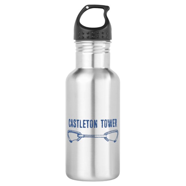 Castleton Tower Climbing Quickdraw 532 Ml Water Bottle (Front)