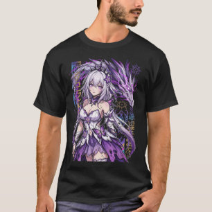 Castorice HSR Gothic Dress Crystalline Accents Tra T-Shirt