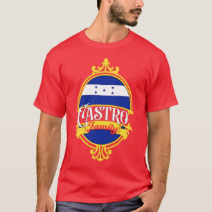 Castro Family Honduras Flag T-Shirt