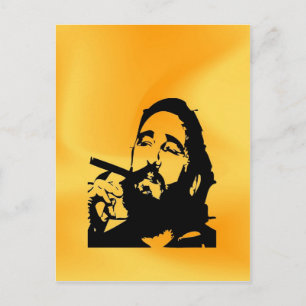 Castro Fidel cuban revolution Postcard