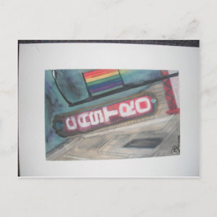 Castro Theatre Sign Postcard