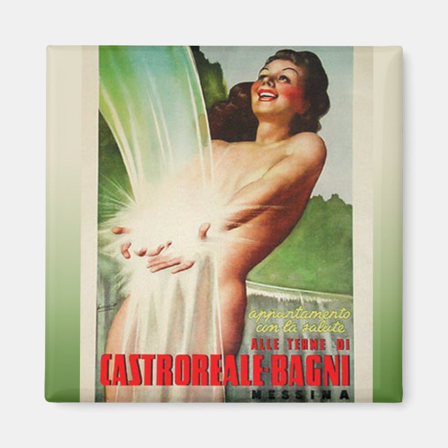 Castroreale Bagni Magnet (Front)