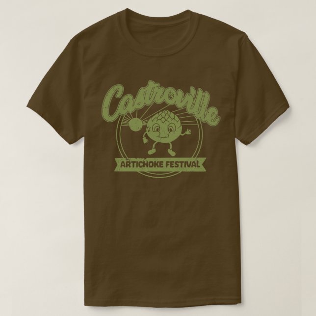 Castroville Artichoke Festival 1959 TShirt 1 (Design Front)