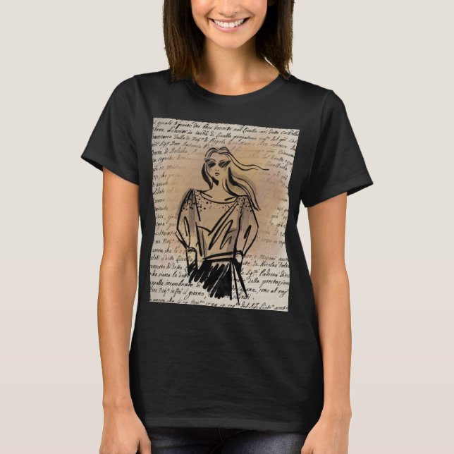 Casual Beauty T-Shirt (Front)