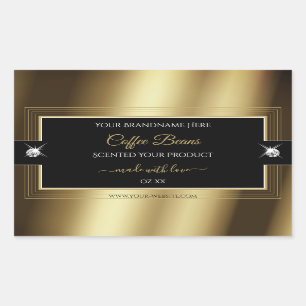 Casual Black Coffee Brown Brilliants Product Label