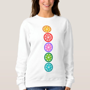 Casual Colourful Fruit Women's Sweatshirt