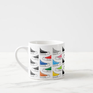 Casual Colourful Sneakers Espresso Cup