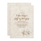 Casual elegant beach wedding invitations