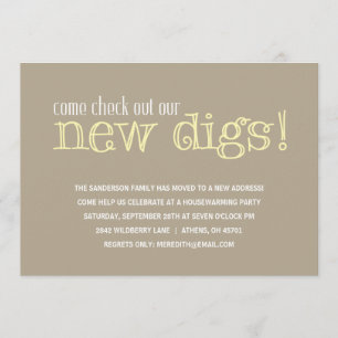 Casual Housewarming Party Invitation