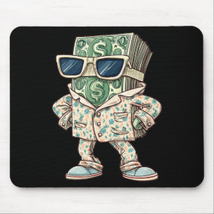 Casual Money Sleepwear Costume For Cash Lovers  Mouse Pad